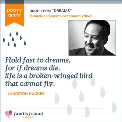 Quote From Dreams by Langston Hughes