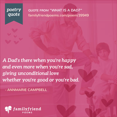 Father's Day Poem For An Adopted Dad, What Is A Dad?