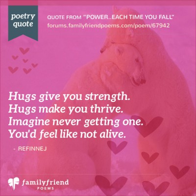 Hugs Give You Strength
