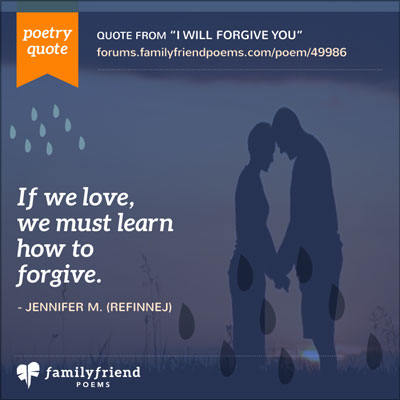 Quote About Love And Saying I Forgive You