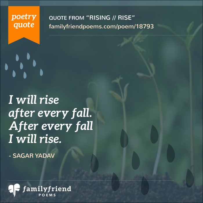 I Will Rise, Rising // Rise, Poem about Life Struggles