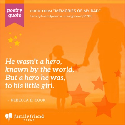 Poem About Dad Being A Hero, Memories Of My Dad