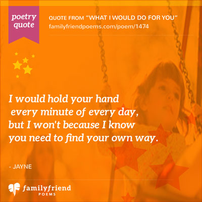 Poetry Quote from mother to child