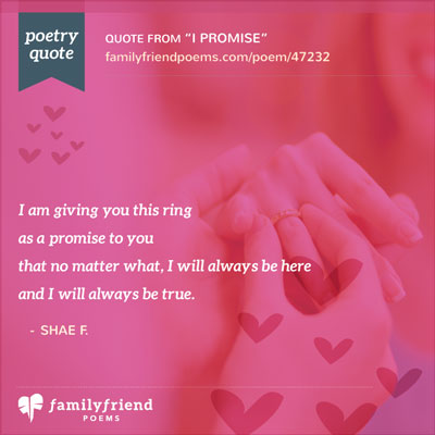 Promise Ring Poem