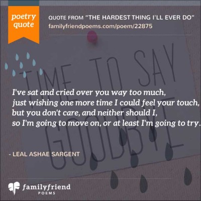Quote About Needing To Move On