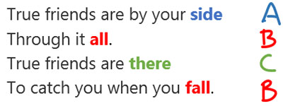 Rhyme Schemes And Patterns In Poetry, Basic Poetic Techniques