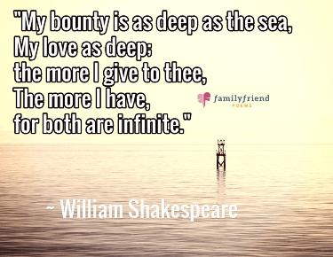 William Shakespeare, Famous Poet - Family Friend Poems