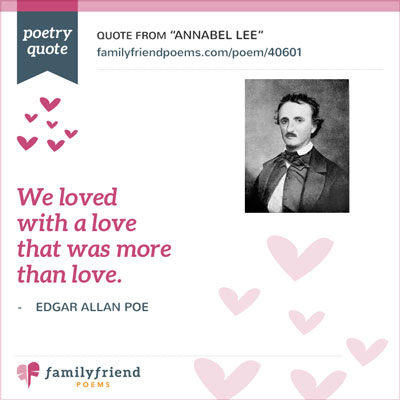 Quote From Annabel Lee By Edgar Allan Poe