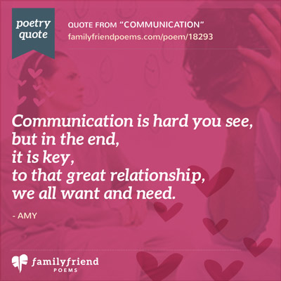 Communicating Is Key To A Successful Relationship, Communication