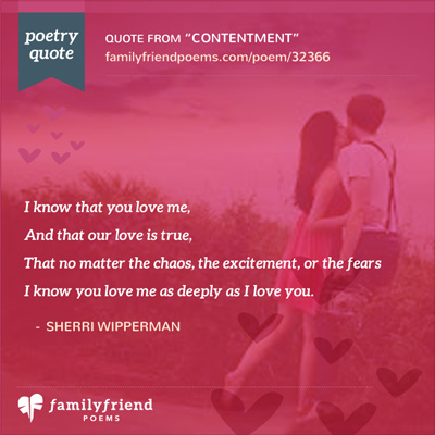 Poem About A Constant Feeling, Contentment