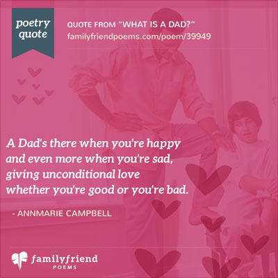 Father's Day Poem For An Adopted Dad, What Is A Dad?