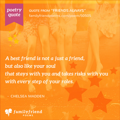 Poem About A Best Friend Being More Than A Friend, Friends Always