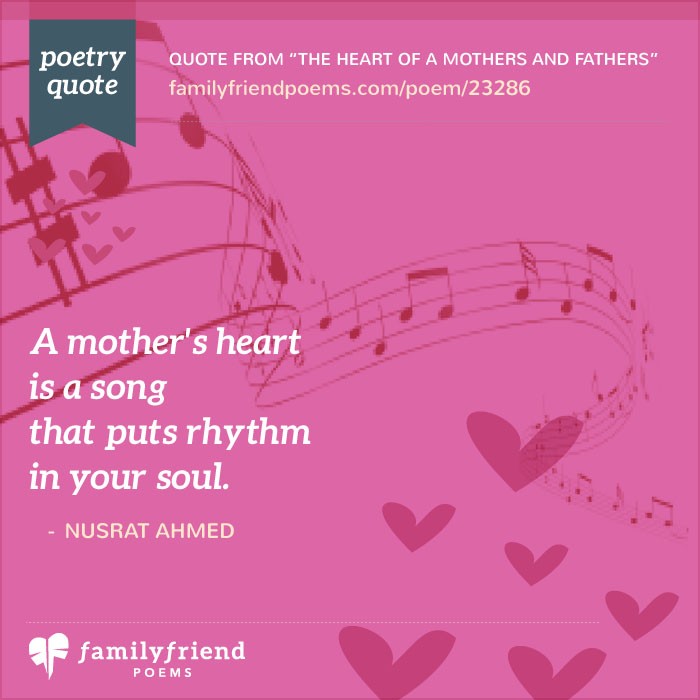 The Heart Of Mothers And Fathers, Parent Poem