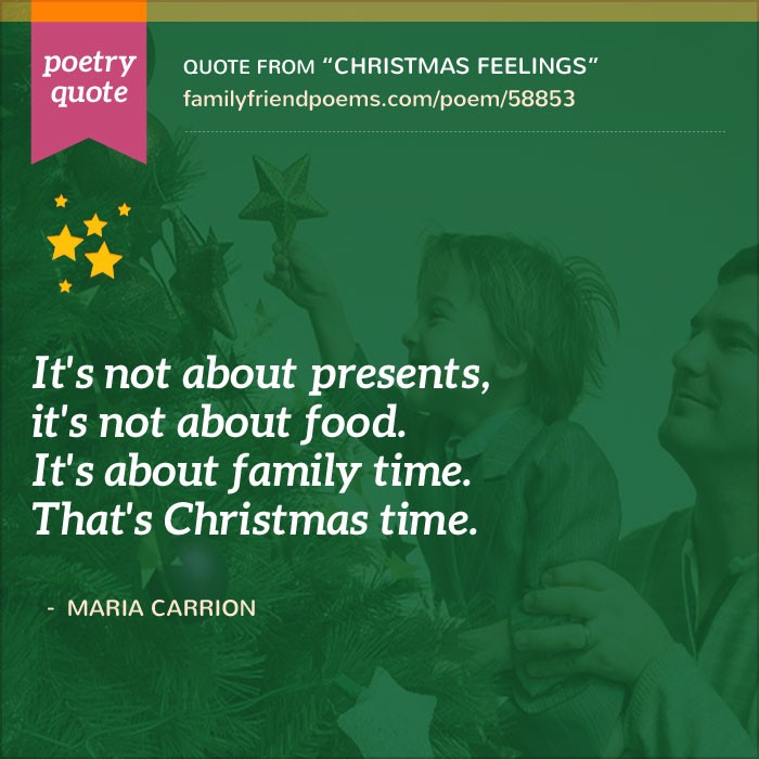 Poem About Christmas With Family, Christmas Feelings Poem About Christmas With Family, Christmas Feelings