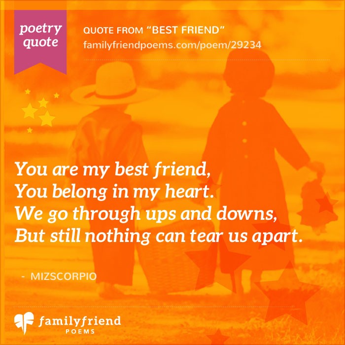 My Best Friend Poems