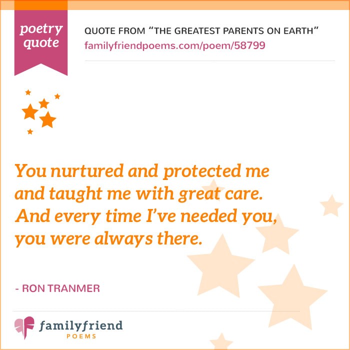 43 Thank You Poems for Parents and Family - Gratitude to Family