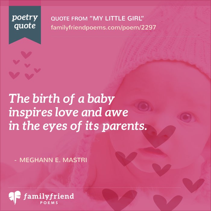 My Little Girl, Baby Poem