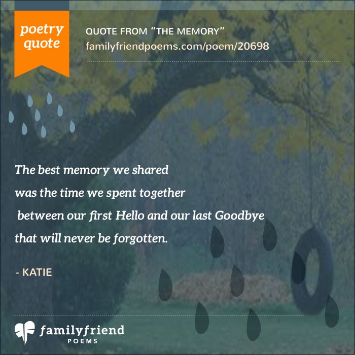 The Memory Of My Dad In Memory Poem
