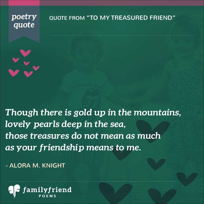 My beautiful friend poem to Friendship Poems