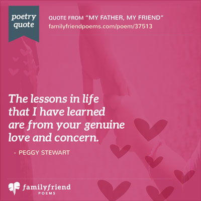 12 Poetry Quotes About What It Means To Be A Father