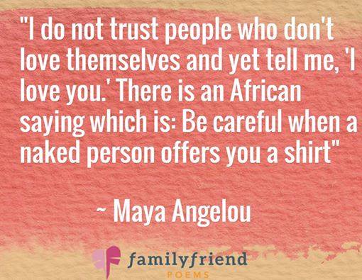 Maya Angelou, Famous Poet Family Friend Poems