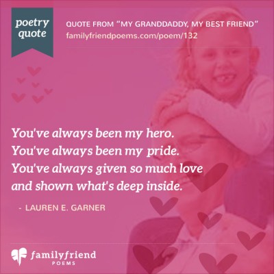 Poem Tribute To Grandpa, My Granddaddy, My Best Friend