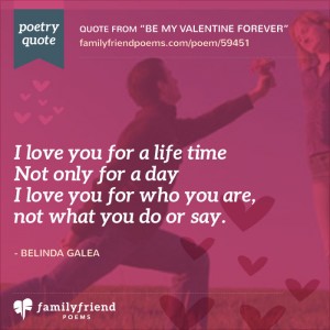 Short valentine love poems