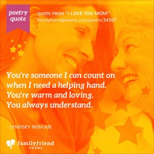 poem for mom s birthday i love you mom