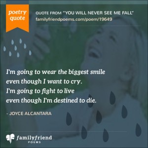 You Will Never See Me Fall