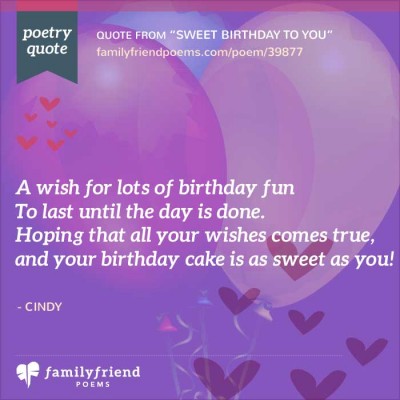 Birthday Poems