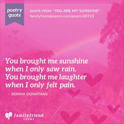 You Are My Sunshine